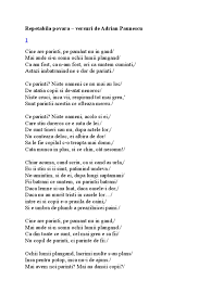 „rugă pentru părinţi de adrian păunescu, probabil cea mai cunoscută melodie lansată vreodată sub auspiciile cenaclului flacăra, are o istorie specială puţin cunoscută de marele public, titrează click. Plus Suprimarea Marxism Cine Are Parinti De Adrian Paunescu Justan Net