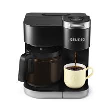For the best way to clean a keurig coffee pot and descale it at the same time, mix the ingredients and pour it into the reservoir. Keurig K Duo Coffee Maker Single Serve And 12 Cup Carafe Drip Coffee Brewer Compatible With K Cup Pods And Ground Coffee Black Compatible With K Cup Pods And Ground Coffee Black 5000204977 Buy Online At