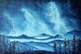 Lightning Storm Work In Progress Help Archive Wetcanvas Cloud Drawing Art Step By Step Painting