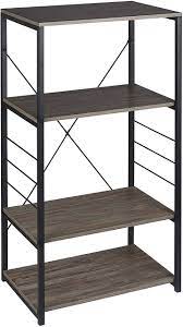 Shop the latest kitchen metal shelf deals on aliexpress. Kitchen Shelf Standing Shelf Made Of Wood And Steel 60x40x123 5cm Woltu Eu