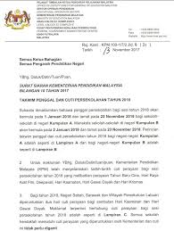 Tahun tarikh hari cuti negeri 2022 30 mei isnin pesta kaamatan labuan & sabah 31 mei selasa pesta kaamatan hari kedua labuan & sabah 2023 30 mei selasa pesta kaamatan. Cuti Perayaan 2018 Parenting Times