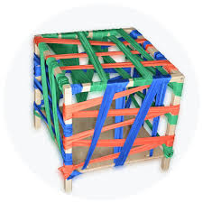 Caja De Cintas Mamielo Jugando A Cambiar El Mundo Motricidad Gruesa Motricidad Cubo Sensorial