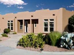 Here is an example of hacienda built with the the rancho exterior (opt.) with opt. Territorial Series Modular Home Dealers