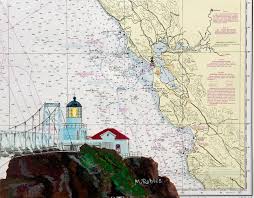 Point Bonita Lighthouse On Noaa Nautical Chart