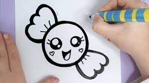 Choose your favorite cute drawings from 14,166 available designs. How To Draw A Super Cute Candy Happy Drawings Youtube