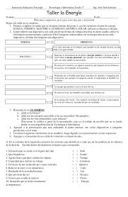 Formas Presencia Mecanica Es El Calor Presente En Los Objetos Por Ejemplo En Un Secador De Spanish Reading Comprehension Science For Kids Science And Nature