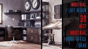 Practical, smart and affordable, industrial home office designs place utility and adaptability ahead of combining elements of industrial design with contemporary decor and accessories, these home. 30 Best Industrial Home Office Ideas Youtube