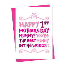Mother's day is expected to be celebrated more enthusiastically mothers day 2020 images download: Happy First Mothers Day Card Perfect For New Mums On Mothers Day