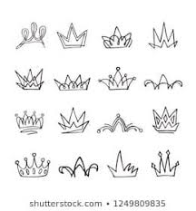 crown logo graffiti icon doodle elements isolated vector illustration tatuagem coroa escrita graffiti desenho de coroas tatuagem coroa escrita graffiti