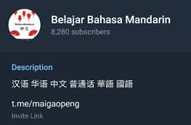 Maybe you would like to learn more about one of these? Grup Channel Dan Bot Telegram Belajar Bahasa Asing