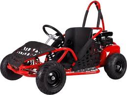Off Road Go Kart 79cc By Mototec Red Front View Go Kart Gas Go Kart Kids Go Cart