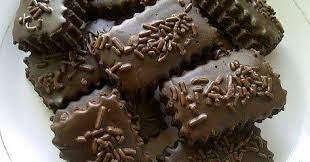 Muka surat 43 dari 104. Resepi Kuih Raya Biskut Coklat Yang Mudah Resep Biskuit Makanan Coklat