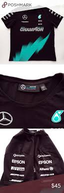 Mercedes Amg Petronas F1 Champions 2015 T Shirt L Mercedes Amg T Shirt Shirts