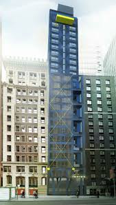 Gene Kaufman S 128 Room Hotel At 120 Water Street Reaches Halfway Point In Financial District New York Yimby Realest Financial District Hotel Indigo Facade