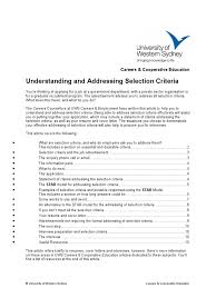 Maybe you would like to learn more about one of these? How To Address Selection Criteria In A Cover Letter Sample Cover Letter