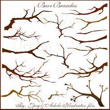 Bare Branches 15 Clip Art Rustic Branches Png Jpeg Adobe Etsy Blossoms Art Tree Art Tree Drawing