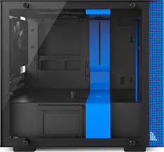 Maybe you would like to learn more about one of these? Nzxt H200 Mini Itx Tempered Glass Window Compact Pc Gaming Case Matte Black Blue Ca H200b Bl Buy Best Price In Uae Dubai Abu Dhabi Sharjah
