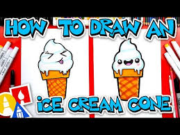 Sharpie (or something to draw with) paper (we use marker paper) How To Draw Vanilla Ice Cream Soft Serve Safe Videos For Kids