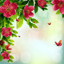 Beautiful Red Flower Vector Background 01 Vector Background Vector Flower Free Download Vector Flowers Flower Backgrounds Flower Frame