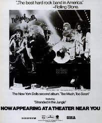 New York Dolls Billboard Magazine Advertise 1974