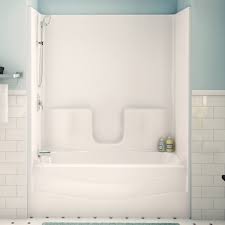 Remove the shower valve trim, drain and overflow trim, and shower it is a sink, toilet and a shower (if it has a bathtub it would be a 4 piece bathroom). Maax Ts3060 60 White Tub Shower Unit Right Drain Home Outlet