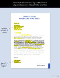 Cover letter format pick the right format for your situation. Financial Crimes Investigator Cover Letter Template Free Pdf Google Docs Word Apple Pages Template Net Cover Letter Template Free Letter Templates Cover Letter Template