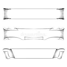 Black And White Sweet Potato Vector Vector Book Banner Frame Ribbon Set Black Border Ad Banner Frame Vector Book Black Ad Frame Ribbon Banner Merchandise Design