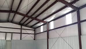 The two most popular materials for garage insulation are cellulose and fiberglass roll insulation. Metal Building Insulation Options Prices General Steel