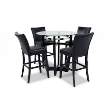 Need a flexible payment option? Bob S Matinee Glass Dining Table W 4 Chairs Aptdeco