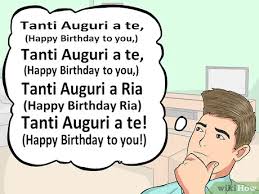 How To Say Happy Birthday In Italian 11 Steps With Pictures