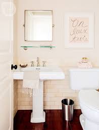 Bathroom Decor Pretty Peach Powder Room Style At Home Peach Bathroom Elegant Home Decor Home Decor Online 12 brilliant ideas for your small bathroom.