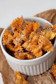 11 Genius Ways To Cook Pasta You Ve Never Heard Of Pasta Chips Fried Pasta Bowtie Pasta