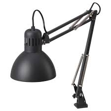 Tertial Work Lamp With Led Bulb Dark Gray Ikea Work Lamp Lamp Black Lamps