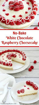 This cheesecake is inspired by my favorite cookie flavor, and one of my most loved cheesecake if you so choose to accept the mission, upgrade them with the addition of coconut whipped cream. No Bake White Chocolate Raspberry Cheesecake Mom S Food Recipe Desserts Dessert Recipes Easy Raspberry Cheesecake