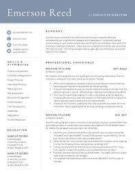 Executive Resume Template Professional Resume Template For Etsy Resume Template Professional Resume Template Executive Resume Template