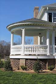 But if you want to make your own, here's some question does anyone have a source for round fluted wood columns? Round Porch With Fluted Porch Columns