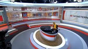Tv4 det bästa från tv4s värld. Tv4 Nyheterna Broadcast Set Design Gallery