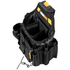 Toughbuilt Journeyman Electrician Pouch Shoulder Strap Black Tb Ct 114 The Home Depot Tool Bag Electrician Tool Pouch Electrician Tool Belt