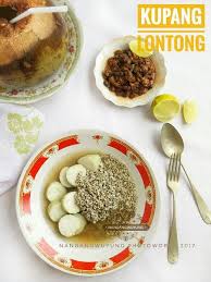 Lontong kupang atau kupang lontong adalah nama makanan khas daerah jawa timur. Kupang Lontong Sidoarjo Ala Nandangwuyung Resep Masakan Asia Makanan Kerang
