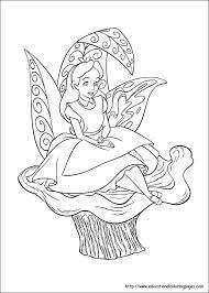 More 100 coloring pages from cartoon coloring pages category. Alice In Wonderland Coloring Pages Free For Kids