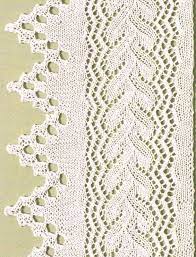 Your crochet, knitting and sewing projects will look chic, polished and sophisticated if you finish them well; Knitted Lace Edgings Archives Knitting Bee 4 Free Knitting Patterns