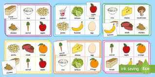 And letter or number bingo is a great place to start. Healthy Eating Food Fruit And Vegetable Bingo Cards