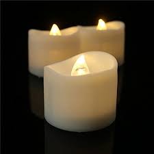 Flicker Timer Candle6 Hrs On 18 Hrs Off Cycle200hrs Small Electric Timed Flameless Unscented Fake Artificial Decora Tea Lights Led Tea Lights Tea Light Candles
