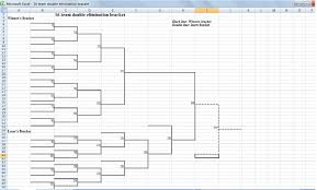 Erasable tournament brackets for purchase! Printable 16 Team Double Elimination Bracket Interbasket