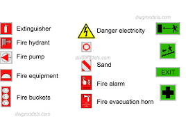 Fire extinguisher symbol free vector. Fire Extinguisher Free Autocad Models Blocks Download
