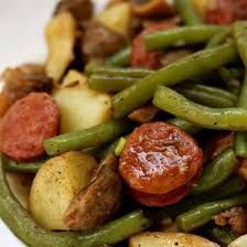 Instant Pot Cajun Sausage Potatoes And Green Beans 365 Days Of Slow Cooking And Pressure Cooking Recipe Slow Cooked Meals Beans And Sausage Cajun Sausage