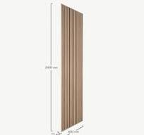 Panneau acoustique, bois naturel