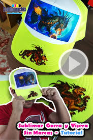 Sublimar Gorras Y Visera Sin Marcas Ni Doblez En El Papel Tutorial Sublimados Como Sublimar Serigrafia Disenos