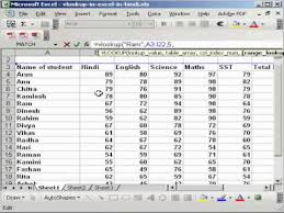 Vlookup In Ms Excel In Hindi Youtube