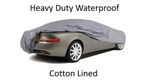 Mr E Saver Premium Luxury Fully Waterproof Car Cover Cotton